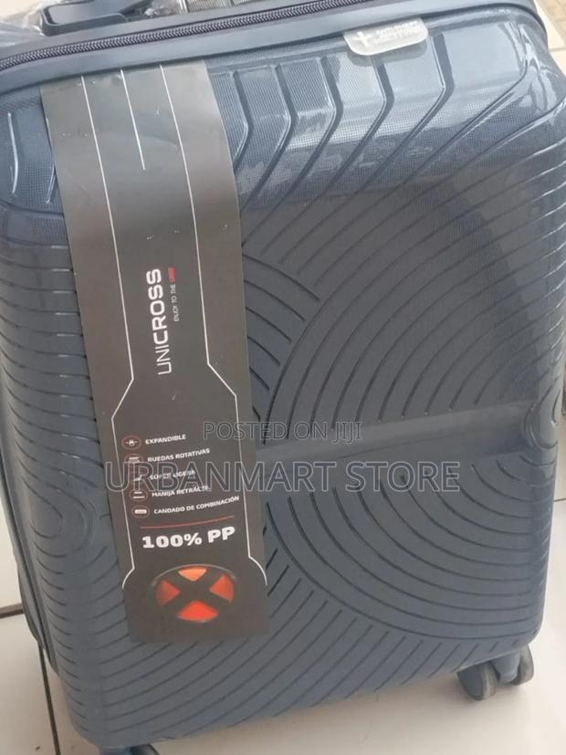 60cm Medium Unbreakable Rubber Suitcase - main view