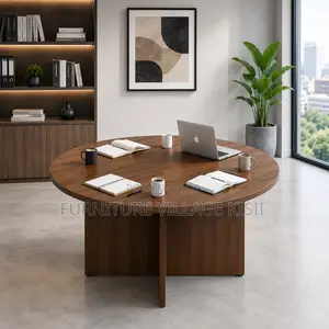 1.2M Round Office Conference Table