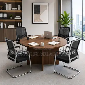 1.2M Round Office Conference Table