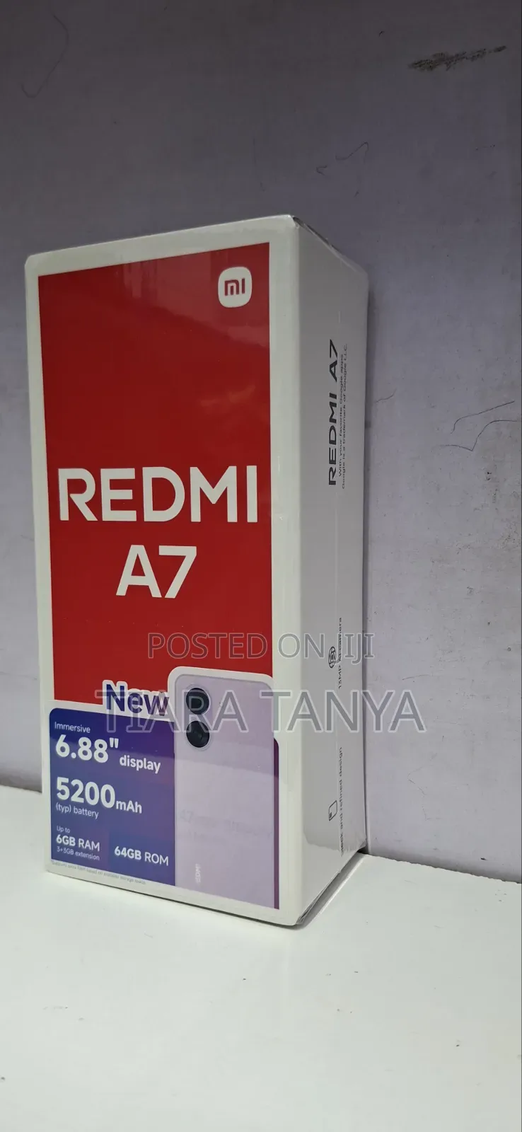 New Xiaomi Redmi A7 64 GB Black