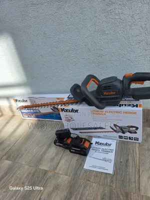 Kzubr Lithium Electric Hedge Trimmer (Model KLEHT-21V-600)