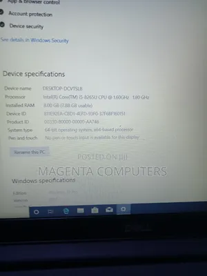 Laptop Dell Latitude 3500 8GB Intel Core i5 SSD 128GB