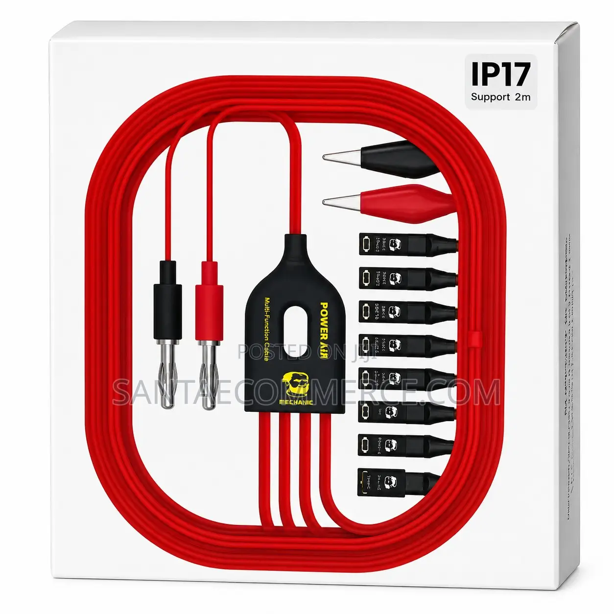 IP17 Power Test Lead 2M Multi-Function Testing Cable