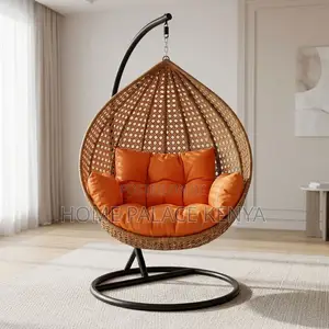 Outdoor Chair ;Round Woven Garden Swing Chair
