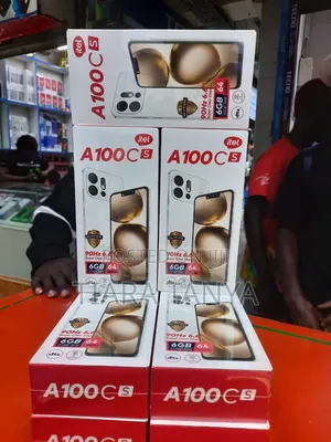 New Itel A100C 64 GB Black
