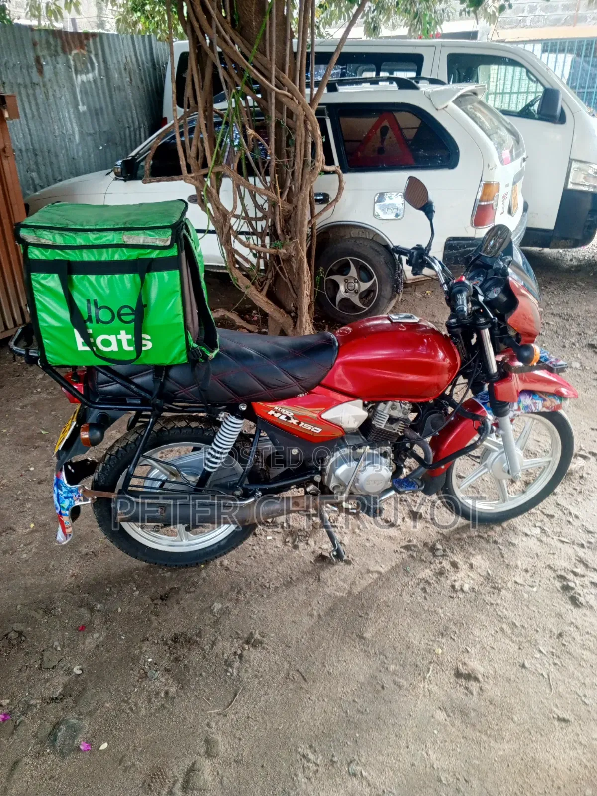 TVS HLX 125 2018 Red
