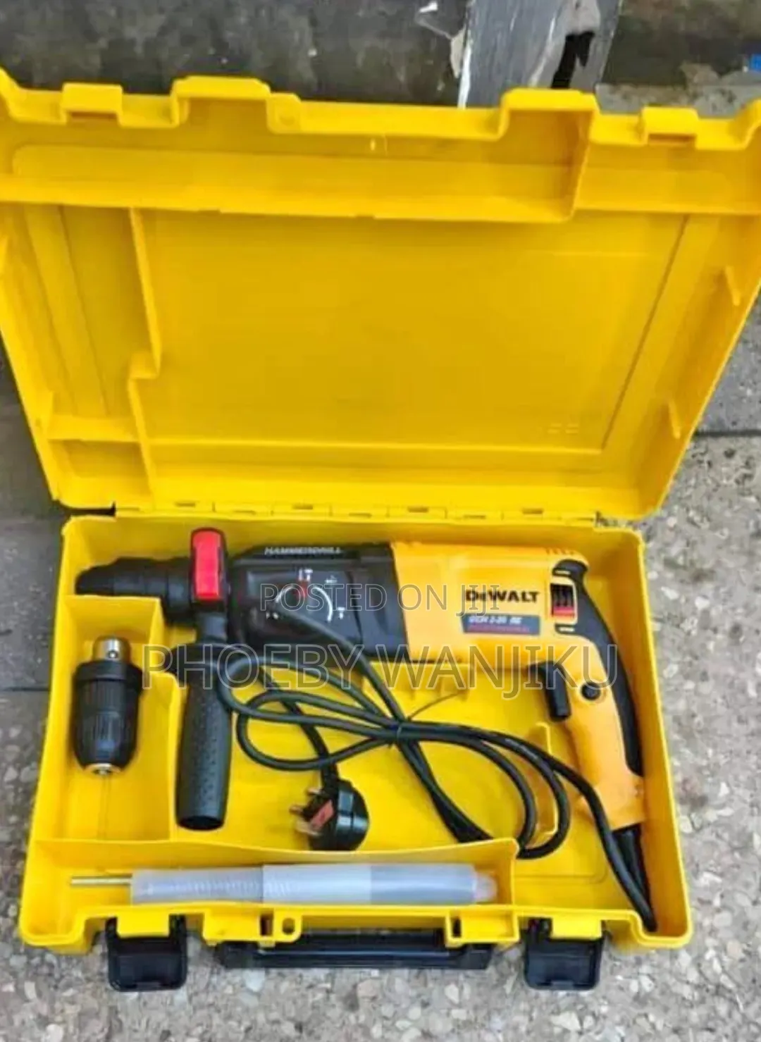 Corded Dewalt Rotary Hammer Drill 800w
