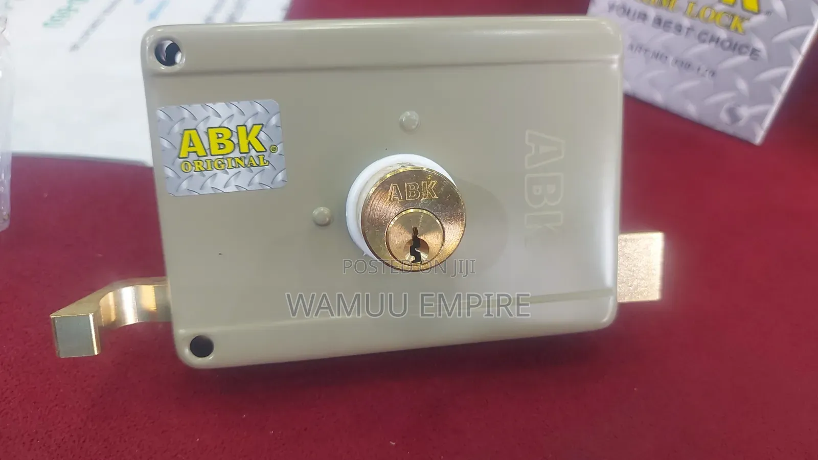 ABK Rim Lock (Also Known as an ABK Rim Deadlock),