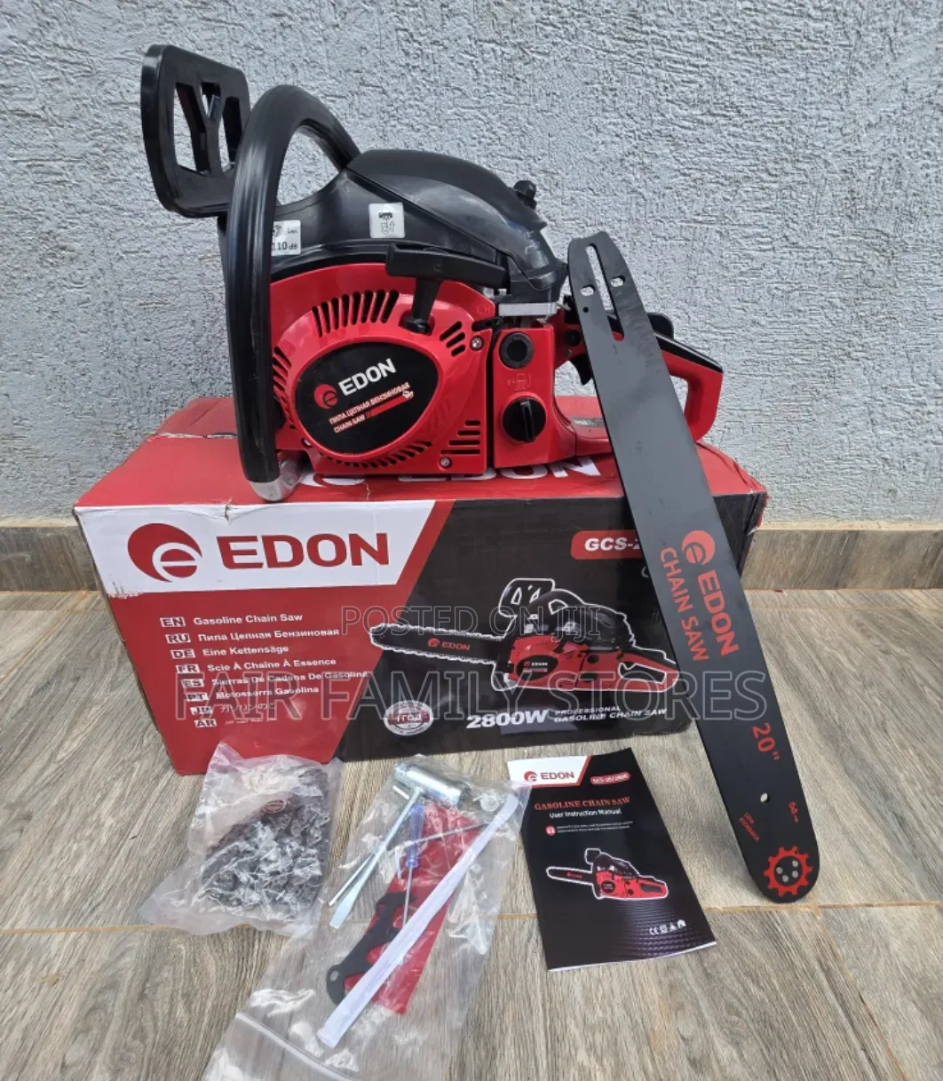 Edon Gasoline Chainsaw