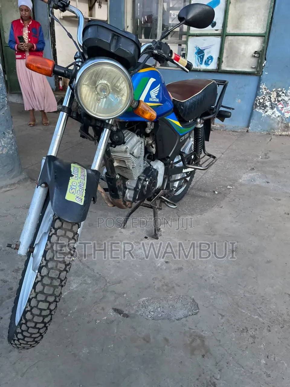 Honda CB 2022 Blue