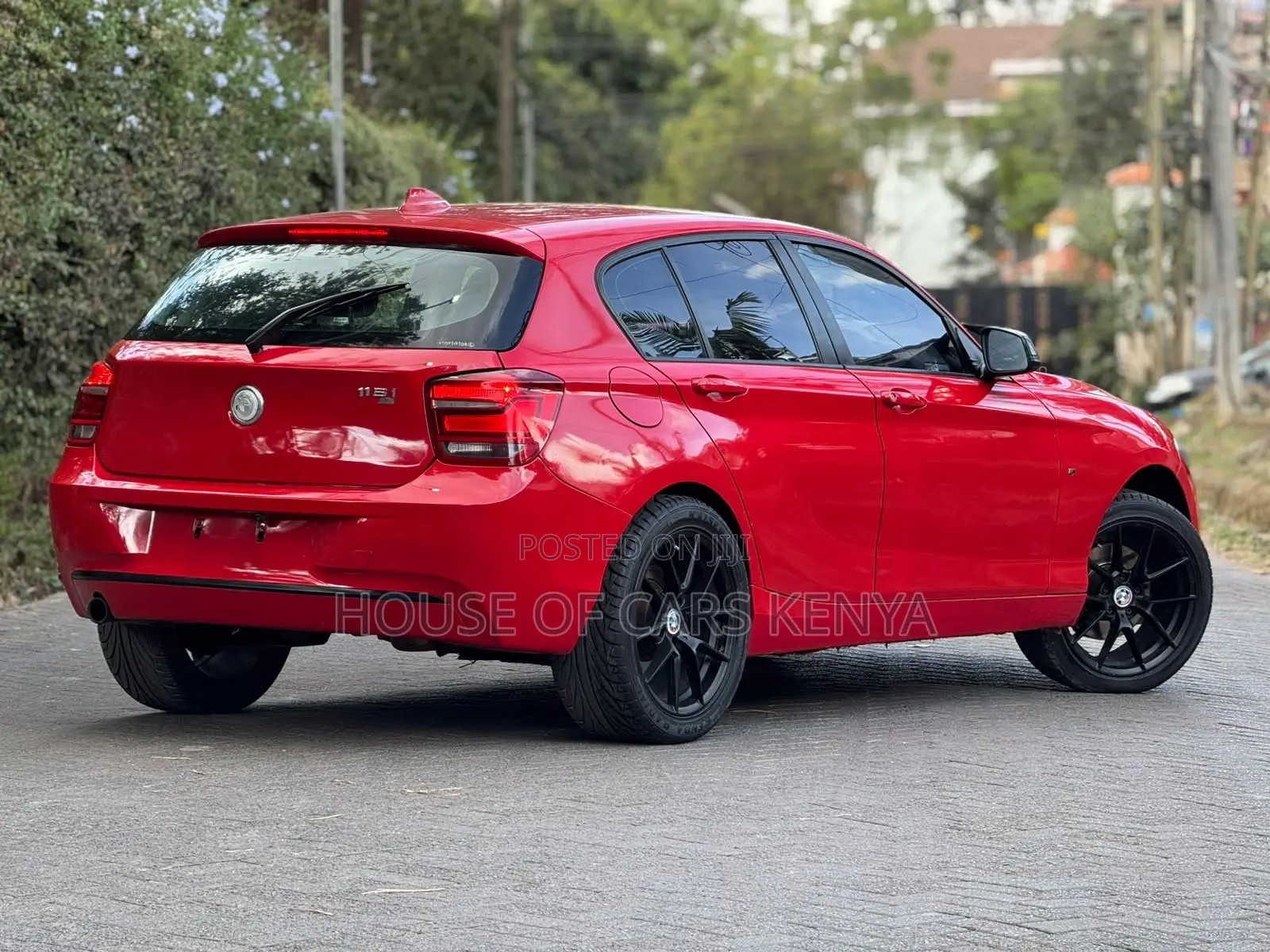 BMW 116i 2012 Red