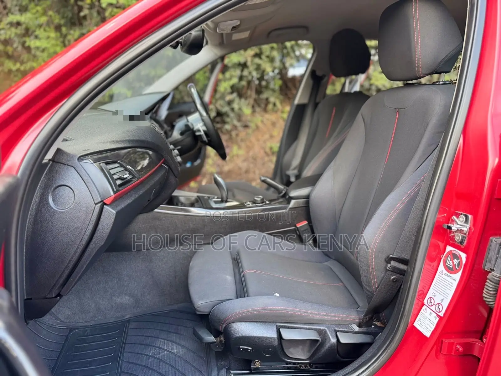 BMW 116i 2012 Red