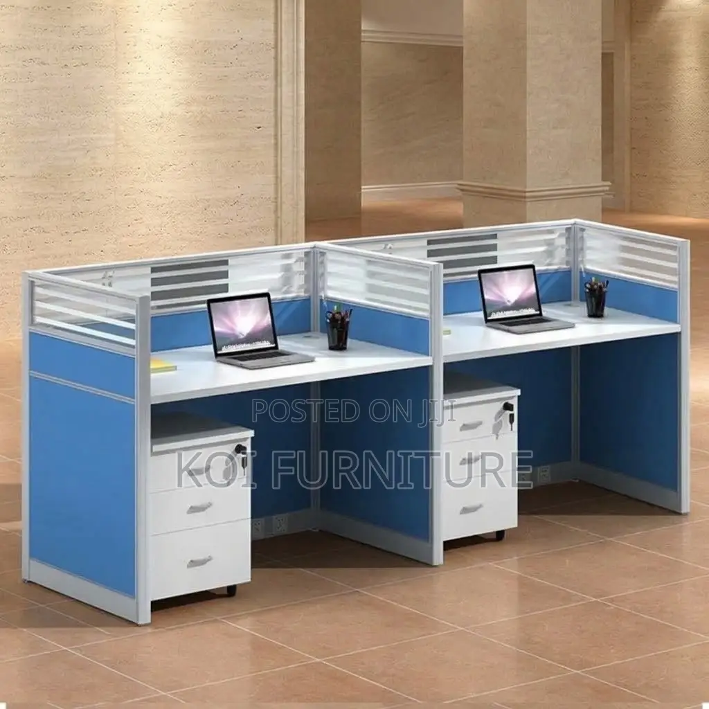 Straight Workstations | Two Users | Divided Office Work Table