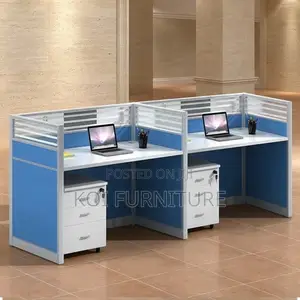 Straight Workstations | Two Users | Divided Office Work Table