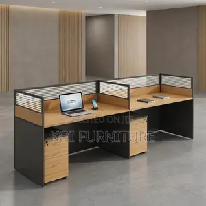 Straight Workstations | Two Users | Divided Office Work Table