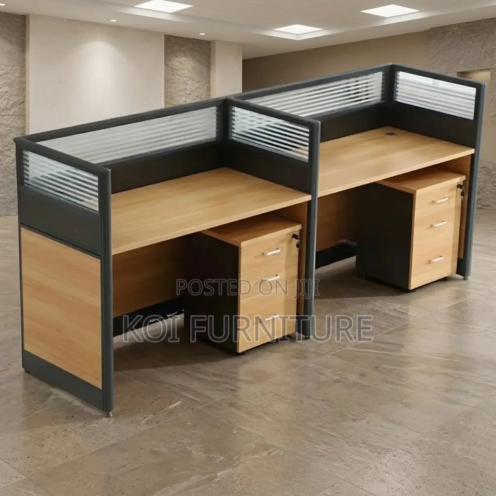 Straight Workstations | Two Users | Divided Office Work Table