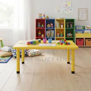 Kids Furniture; Heavy Duty Rectangular Kids Study Table