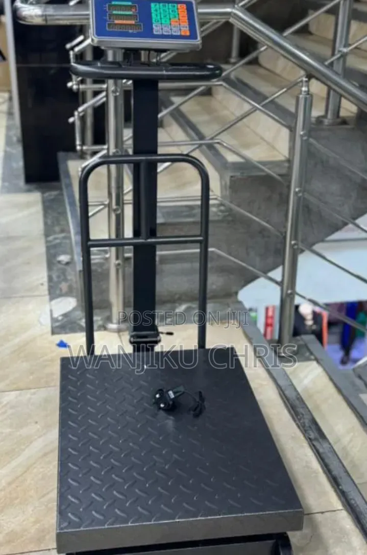 600Kg Commercial Platform Scale With Wheels