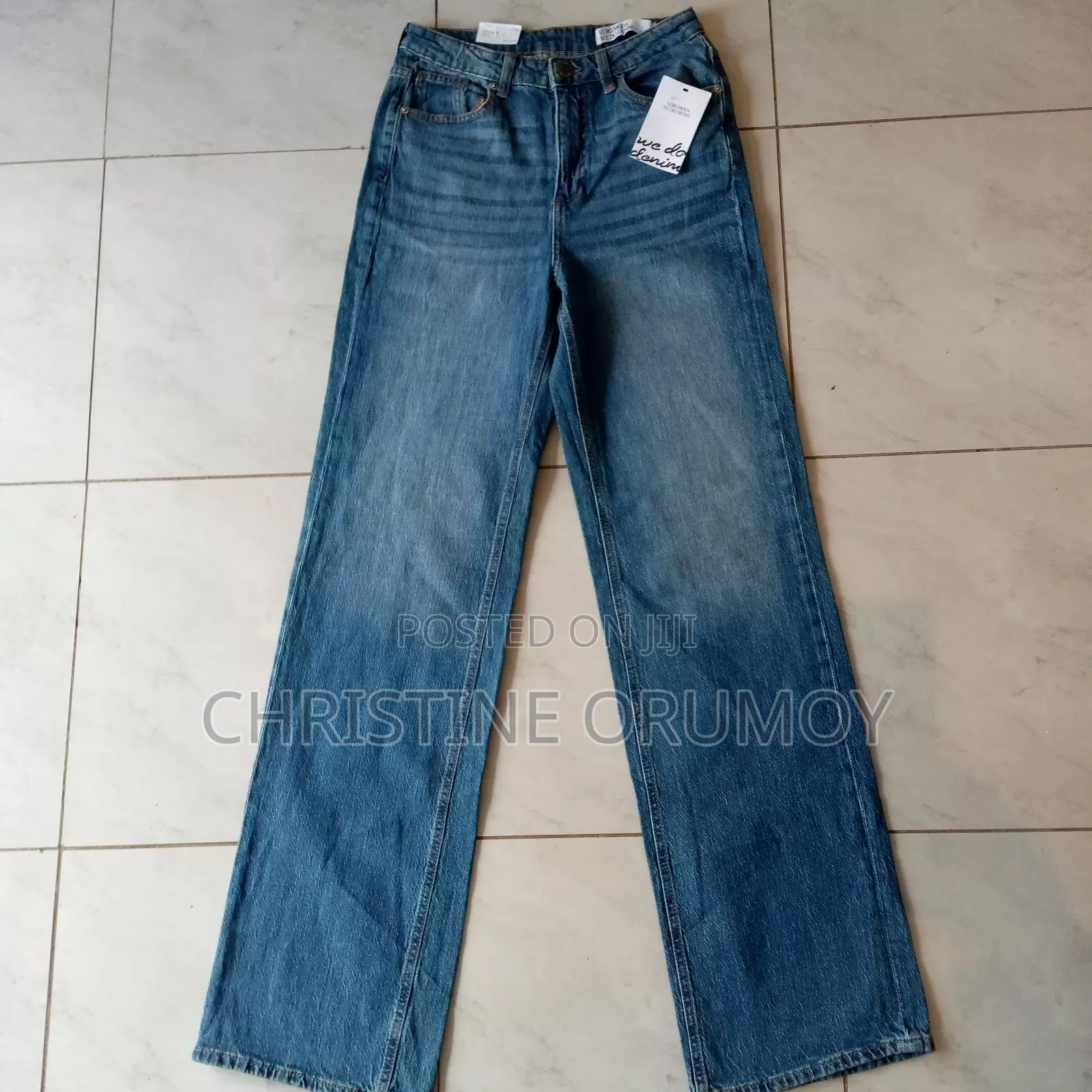 Quality Women's Thifted Wide-Leg Jeans