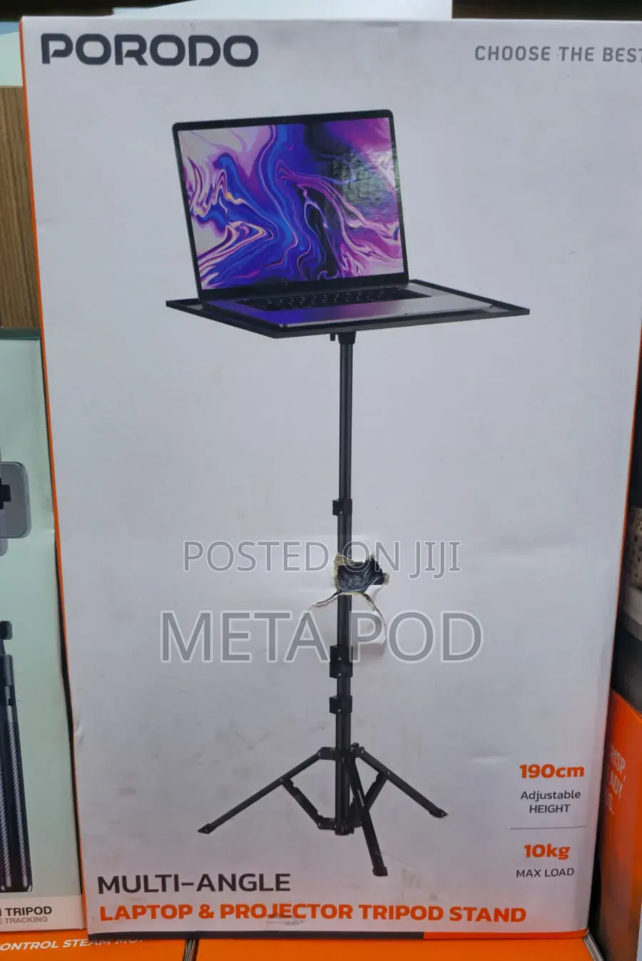 Porodo Multi-Function Projector and Laptop Stand
