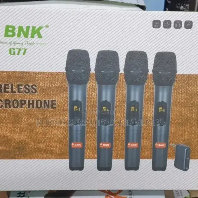 Microphone BNK G77 4mics and Receiver