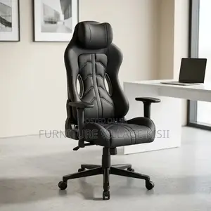 High-Back Recliner Leather Gaming Chair
