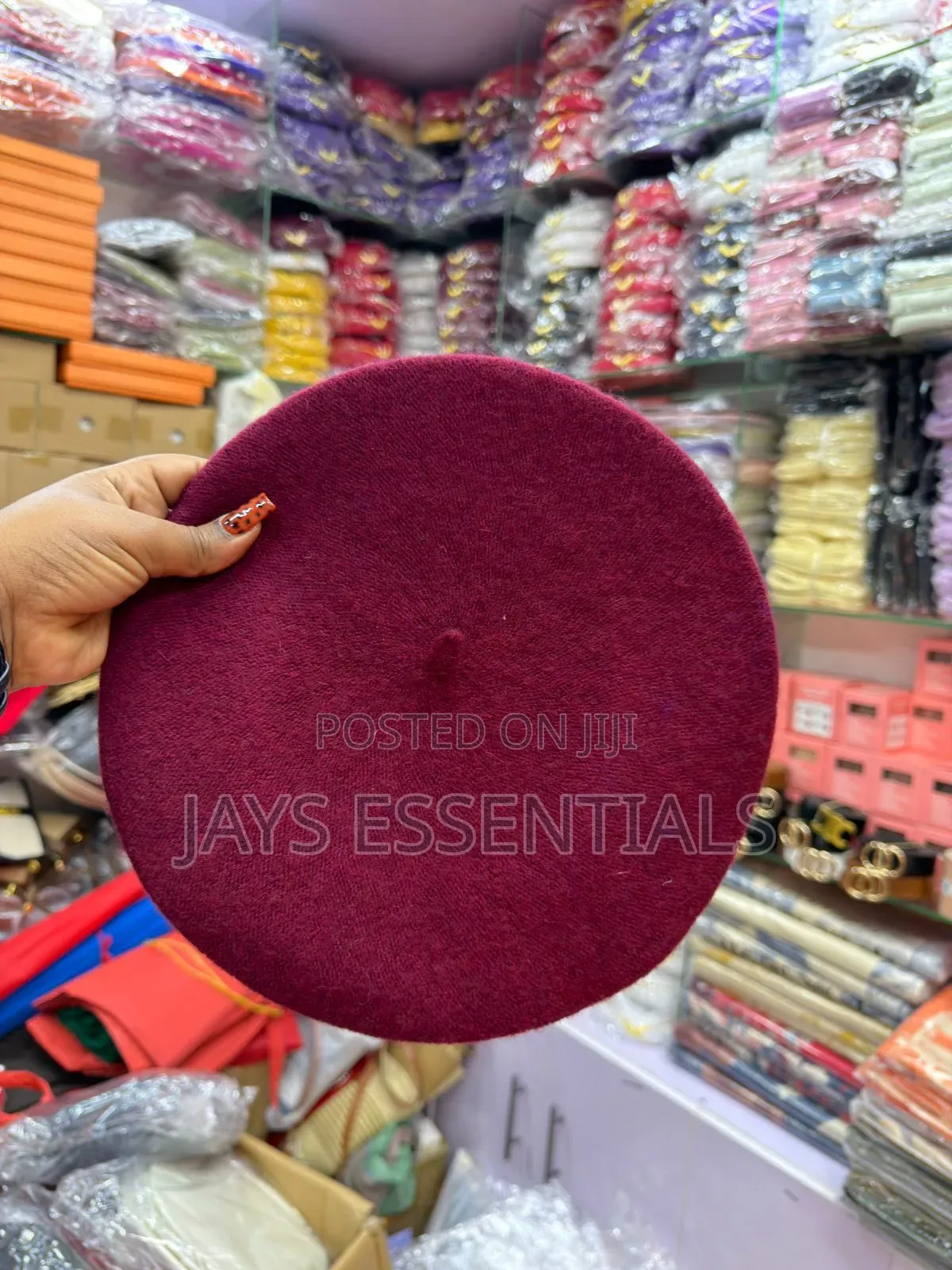 Solid Color Berets in Different Colors