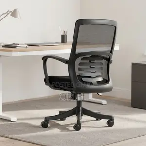 Office Chair : Mesh Mid-Back Office Chair