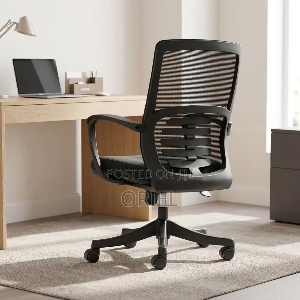 Office Chair : Mesh Mid-Back Office Chair