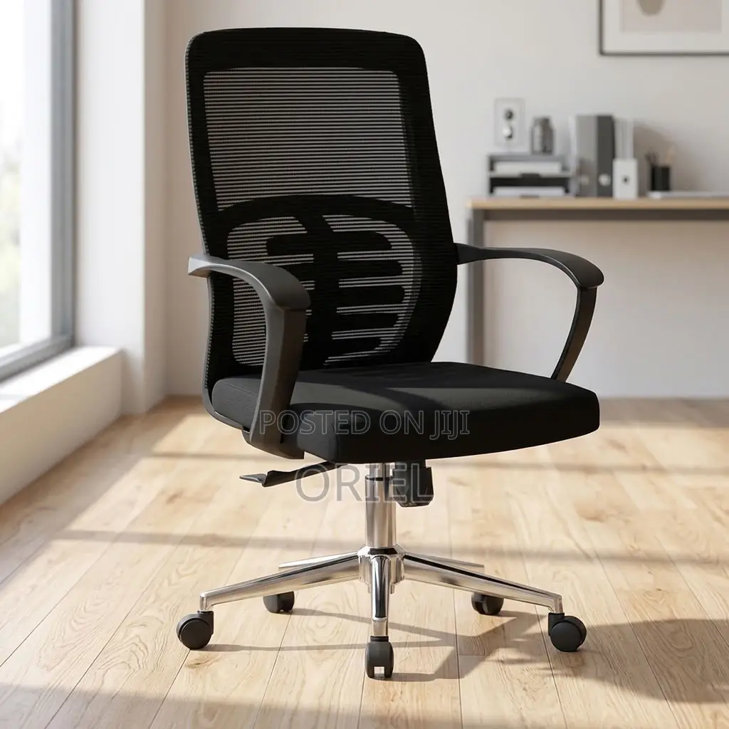 Office Chair : Mesh Mid-Back Office Chair
