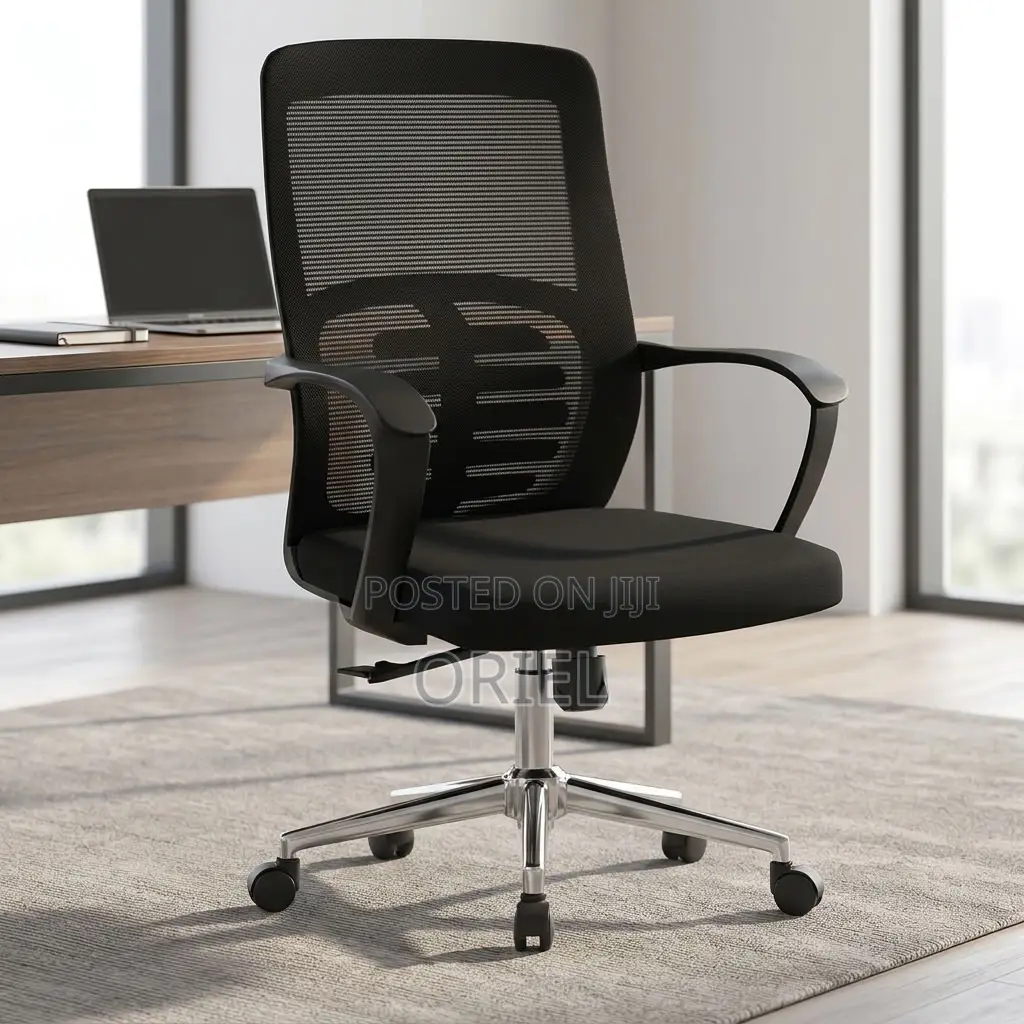 Office Chair : Mesh Mid-Back Office Chair