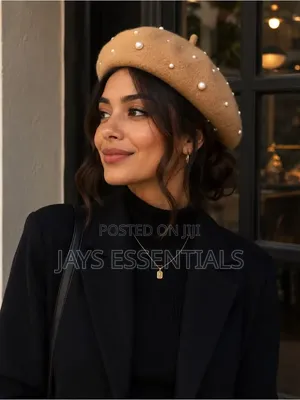 Pearl Detailed, wool.berets