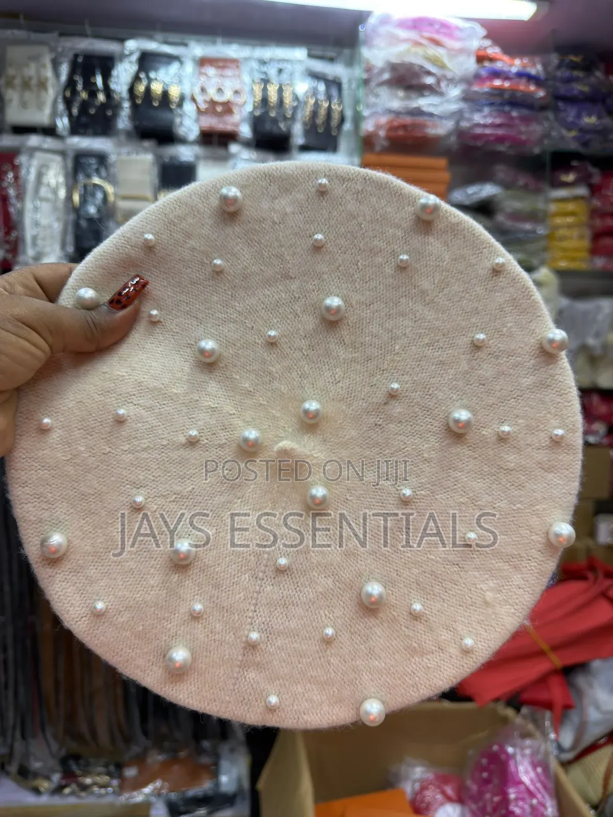 Pearl Detailed, wool.berets