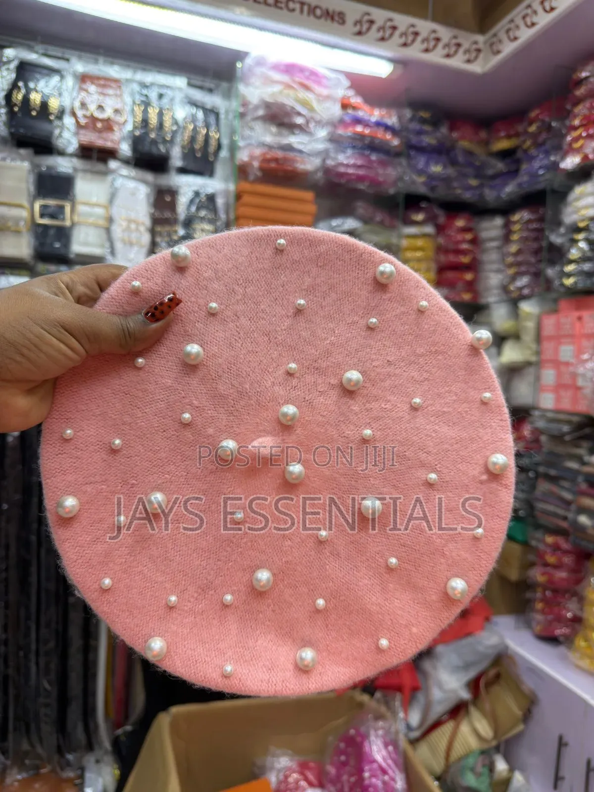 Pearl Detailed, wool.berets