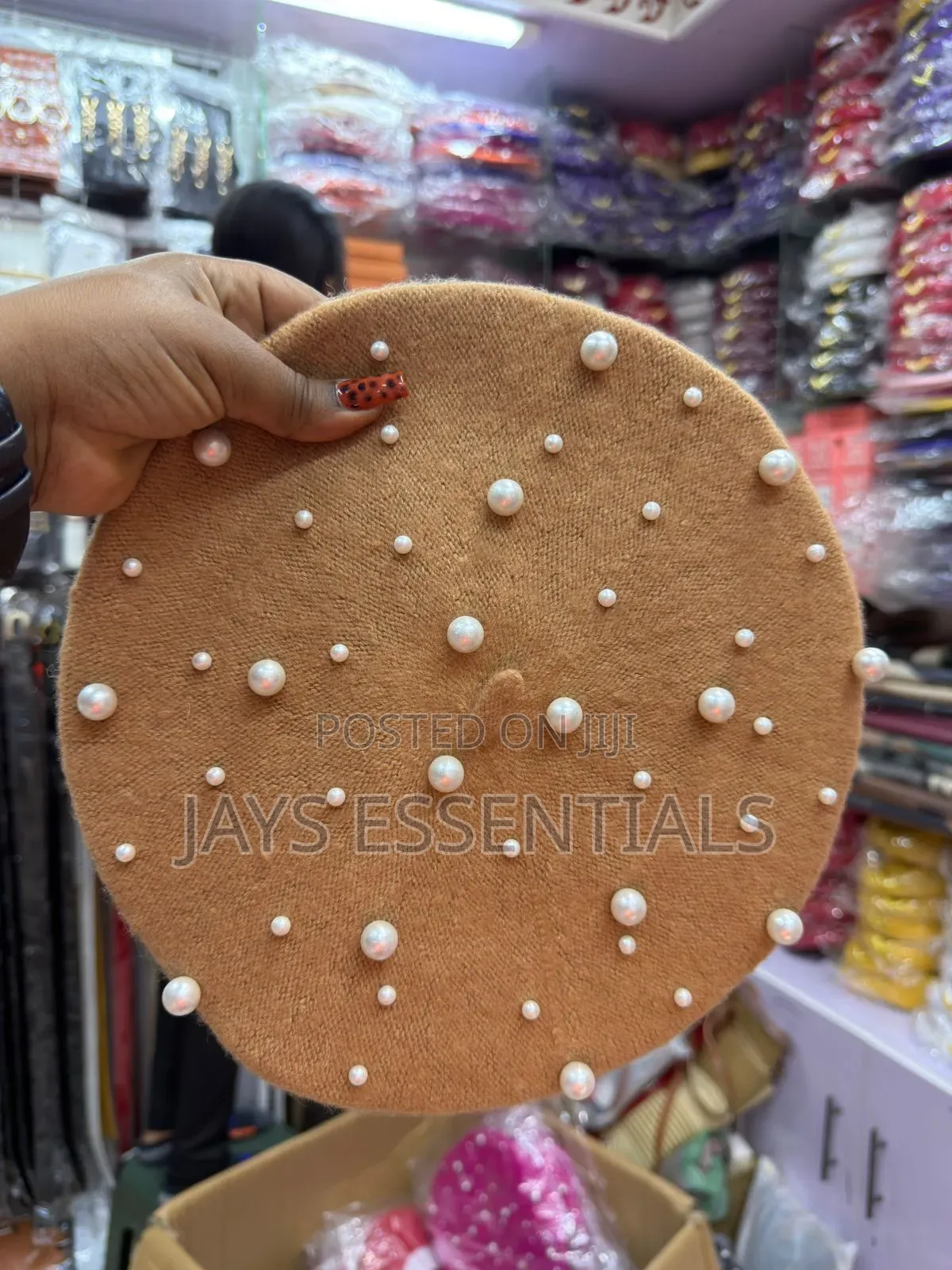 Pearl Detailed, wool.berets