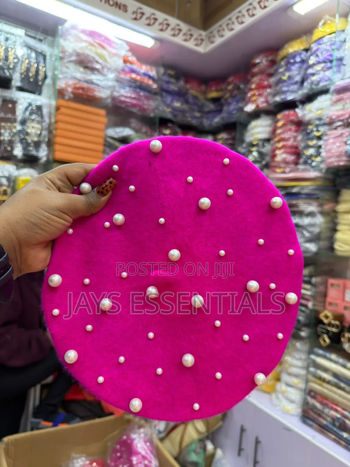 Pearl Detailed, wool.berets