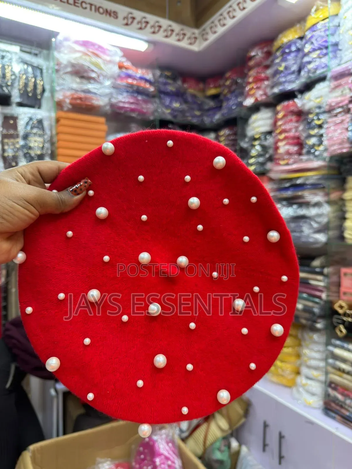 Pearl Detailed, wool.berets