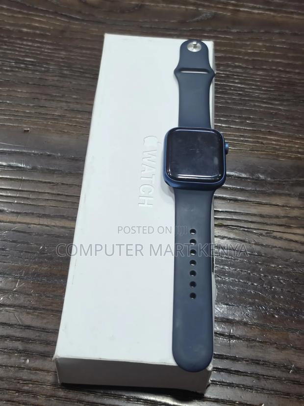 Apple Watch Series 7 41mm Blue Aluminum Case - thumbnail 2