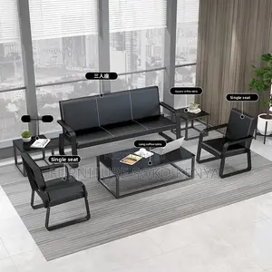 Office Sofa : 5-Seater Executive Office Reception Sofa