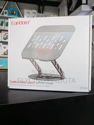 Earldom Carbon Steel Alloy Laptop Stand EH333