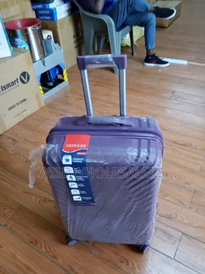 Rubber Medium Suitcase Doube Zip High Quality Travelling Bag Size 29
