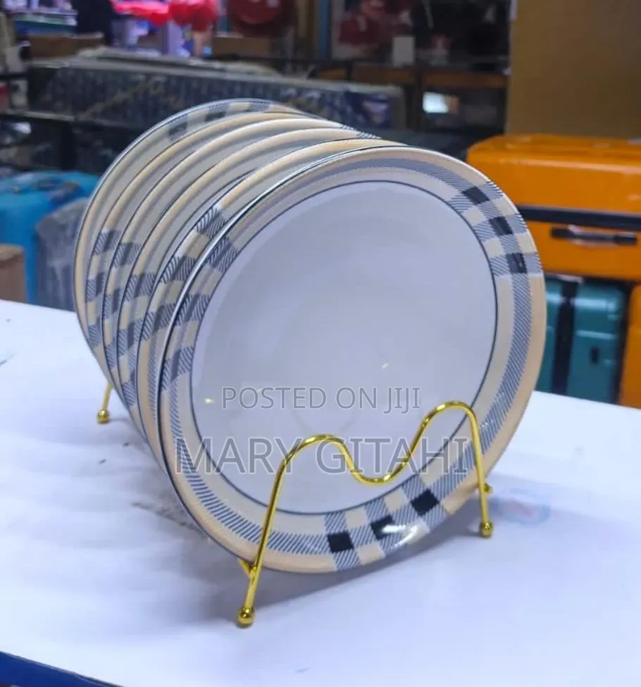 6pcs 10 .5 " Plates CERAMIC PLATES