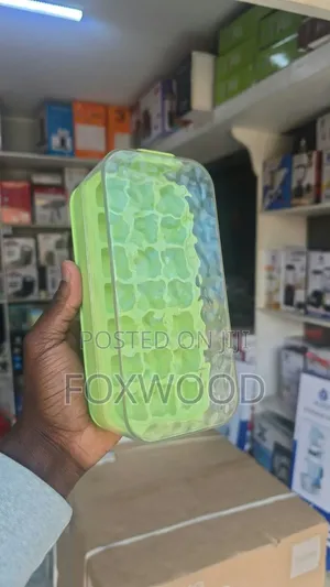 Ice Cube Tray With Lid and Bin