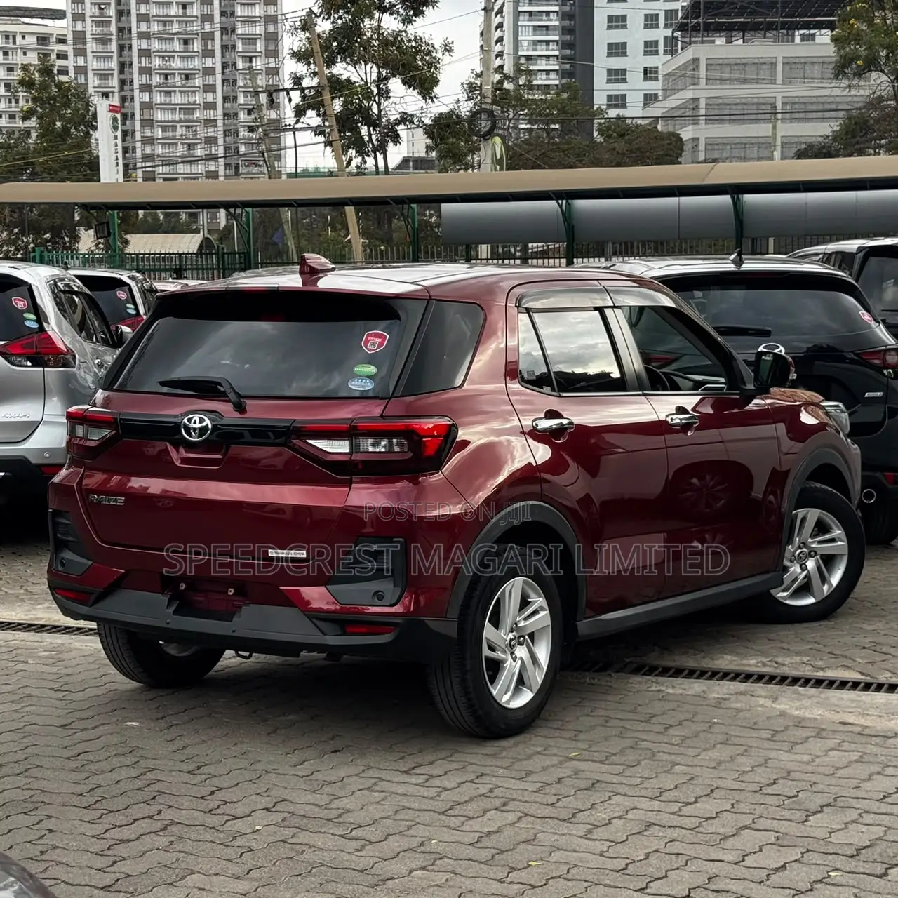 Toyota Raize 2020 Maroon