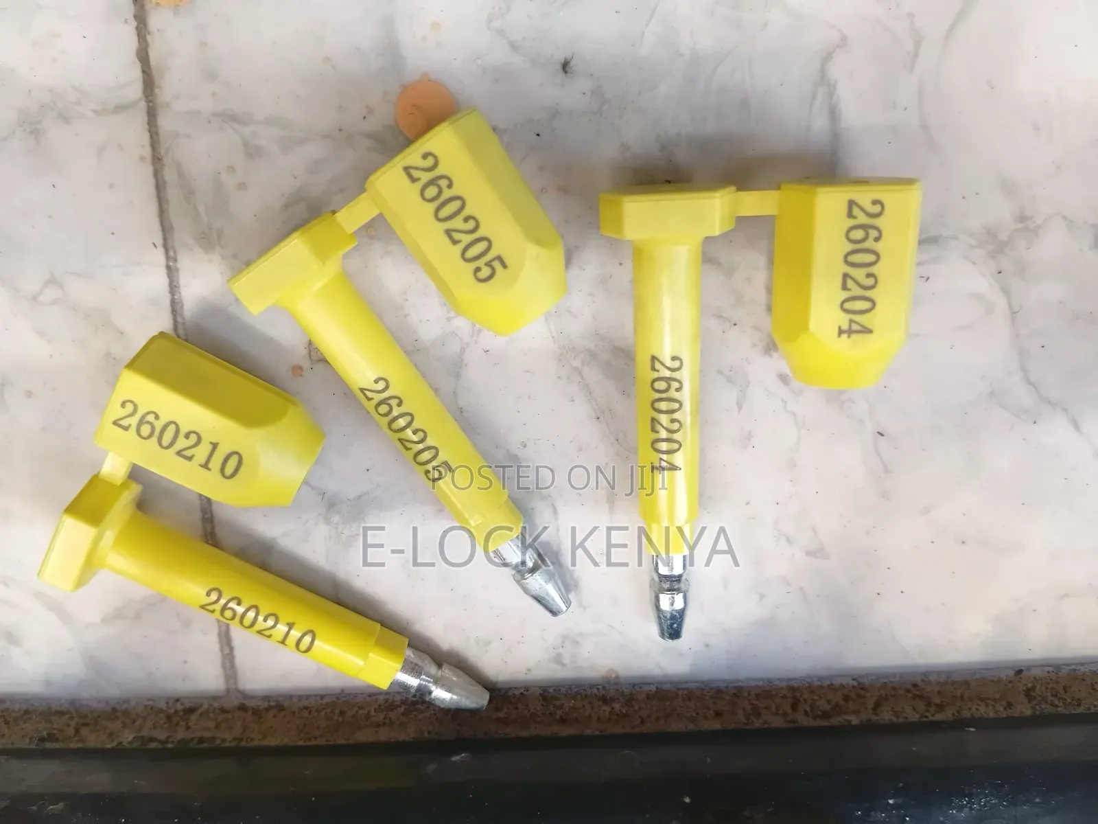 12pc Tailer Seals Yellow