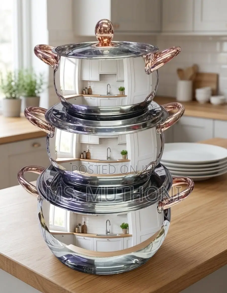 Kaisa Villa 6-Piece Stainless Steel Cookware Set