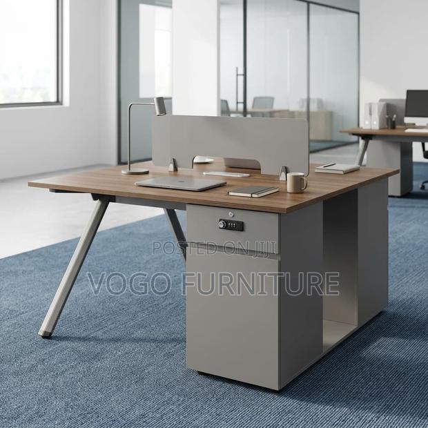 Workstation; Dual Workstation Desk - thumbnail 4