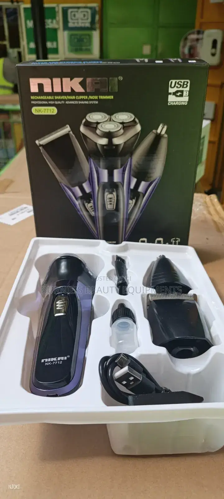 Nikai 3 in 1 Shaver
