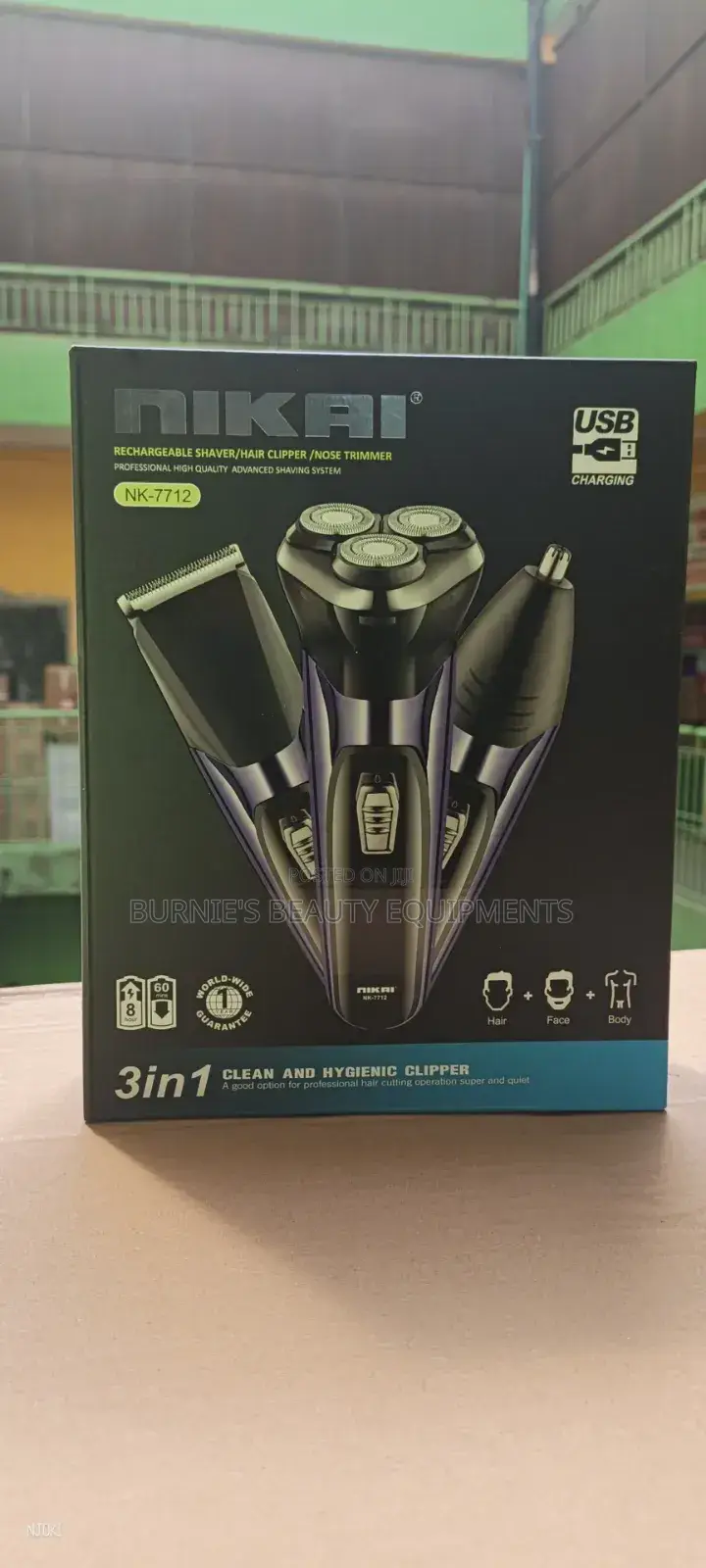 Nikai 3 in 1 Shaver