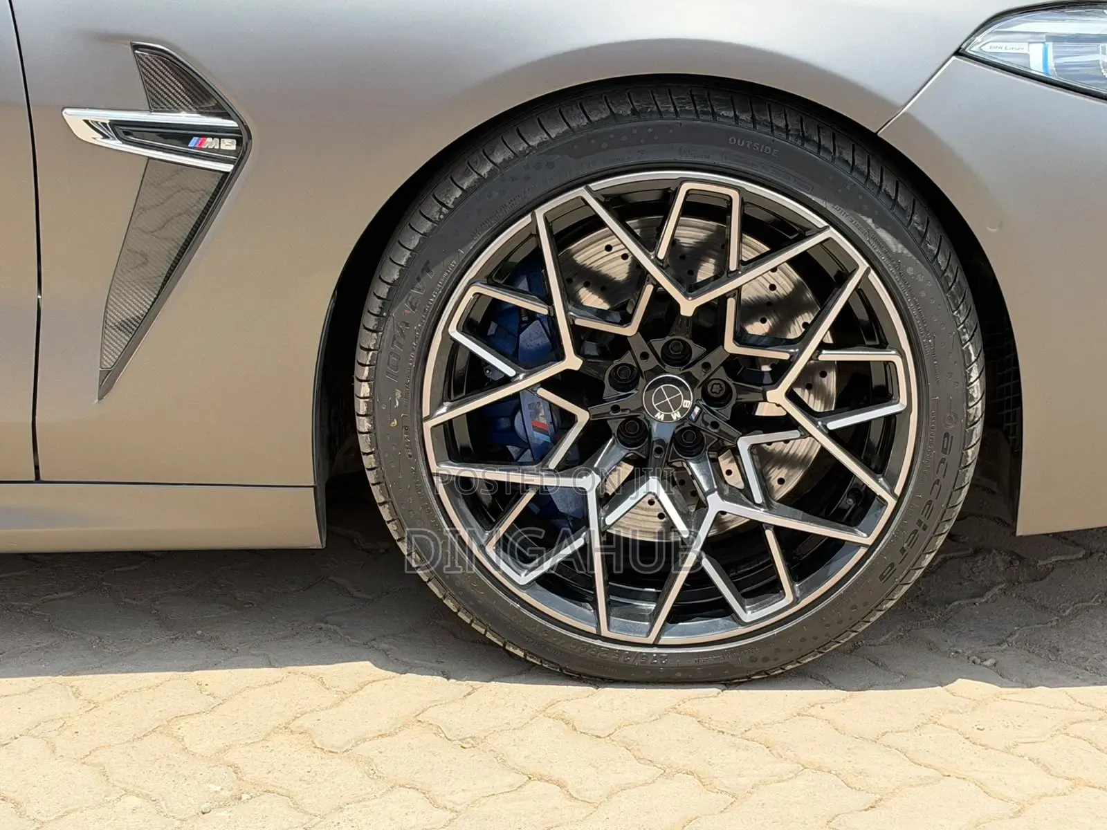 BMW M8 2020 Gray